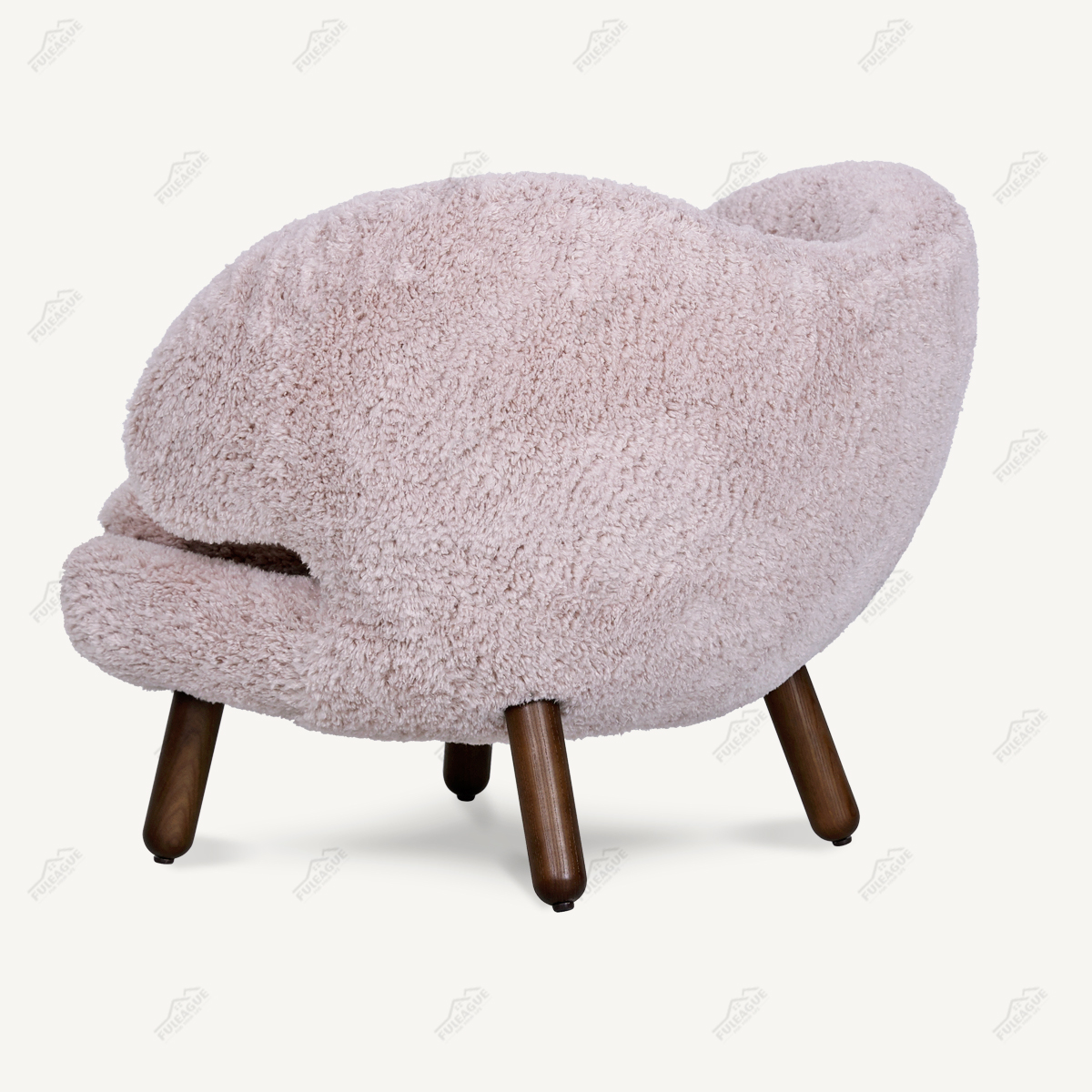 Pelican Chair Replica in Cashmere FA061-1S-F