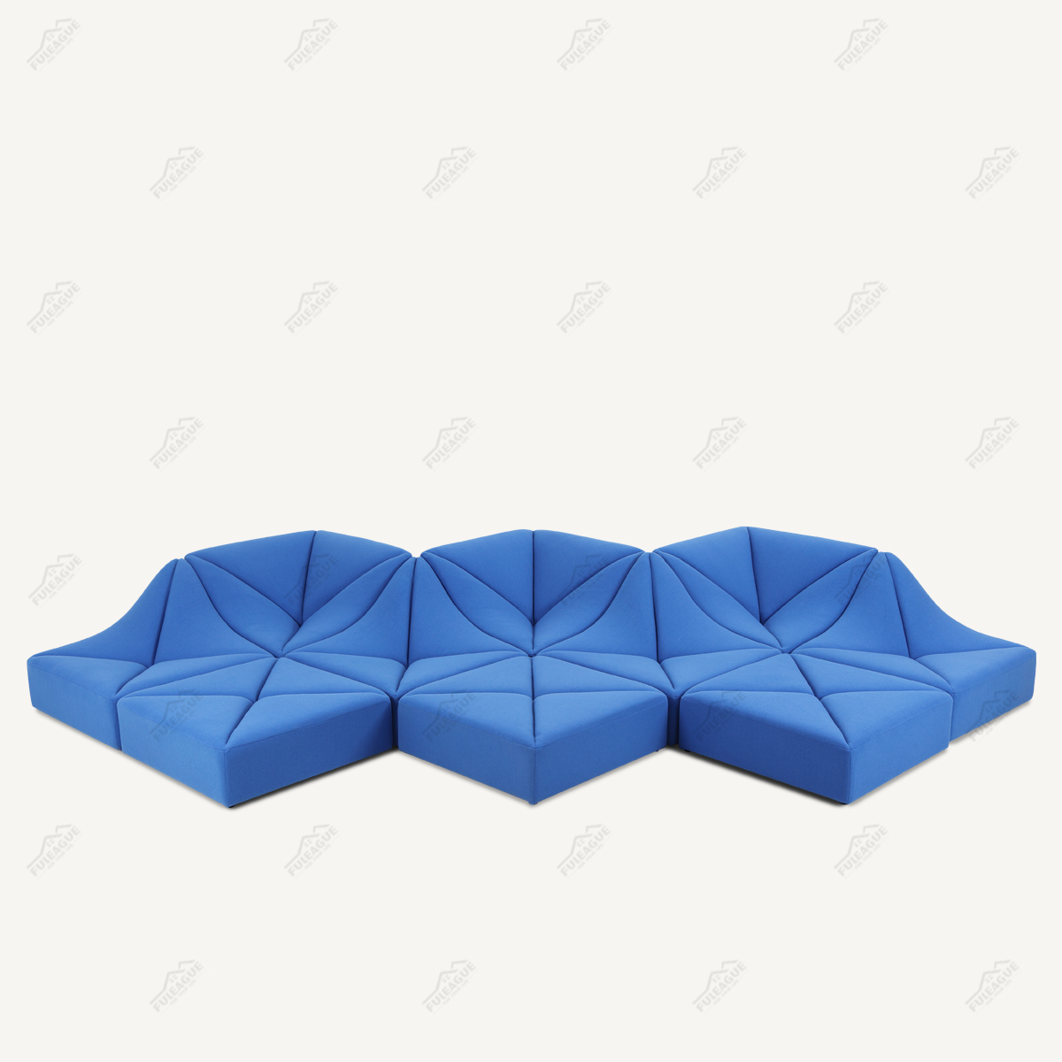 Pierre Modular Sofa 10 Pieces Sectional Sofa In Fabric FA399-10PCS-A