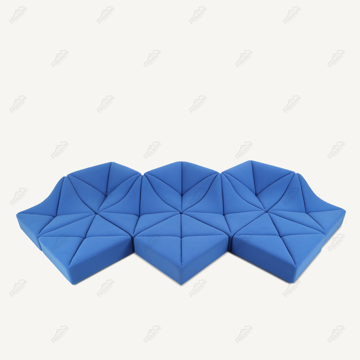 Pierre Modular Sofa 10 Pieces Sectional Sofa In Fabric FA399-10PCS-A