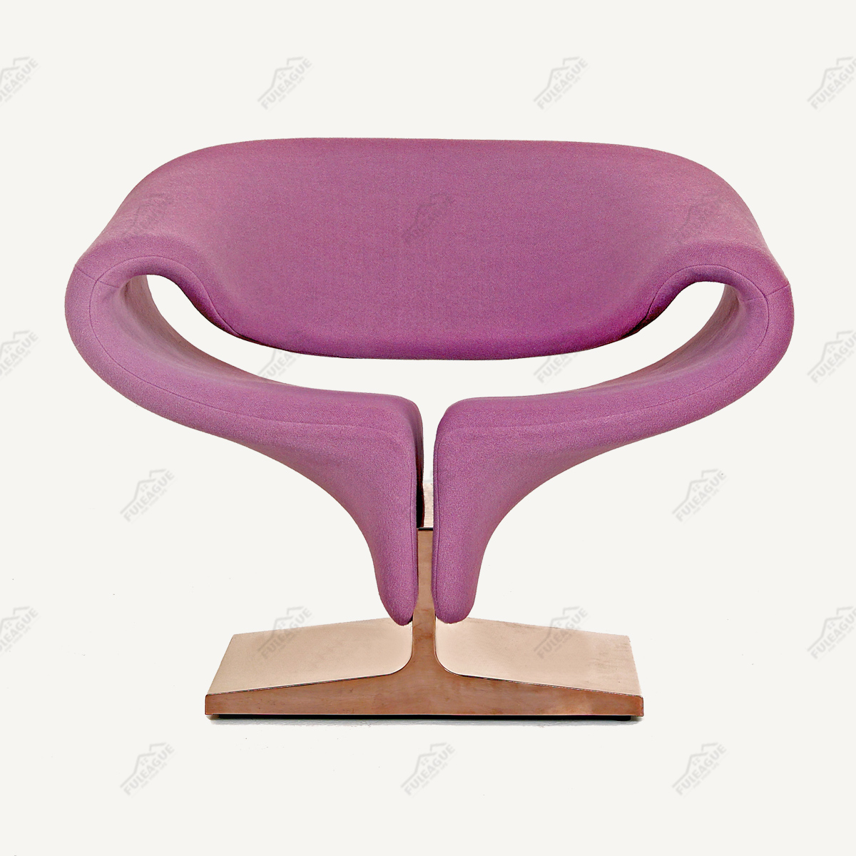 Pierre Paulin Ribbon Chair Replica in Fabric FA349-F