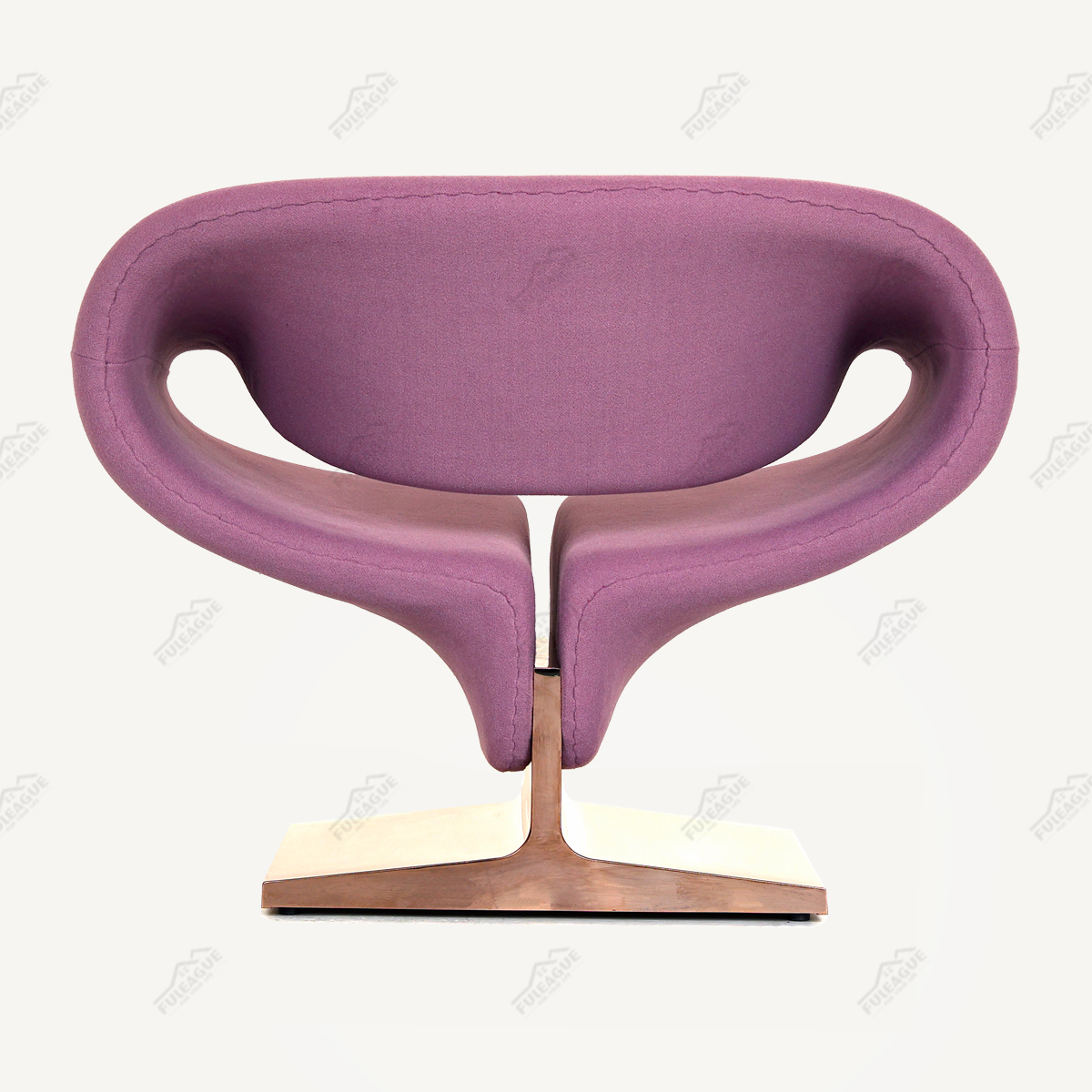 Pierre Paulin Ribbon Chair Replica in Fabric FA349-F