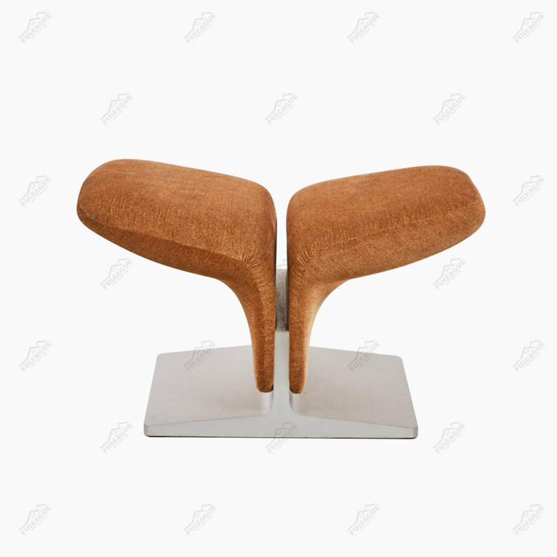 Pierre Paulin Ribbon Ottoman Replica in Fabric FA349-O