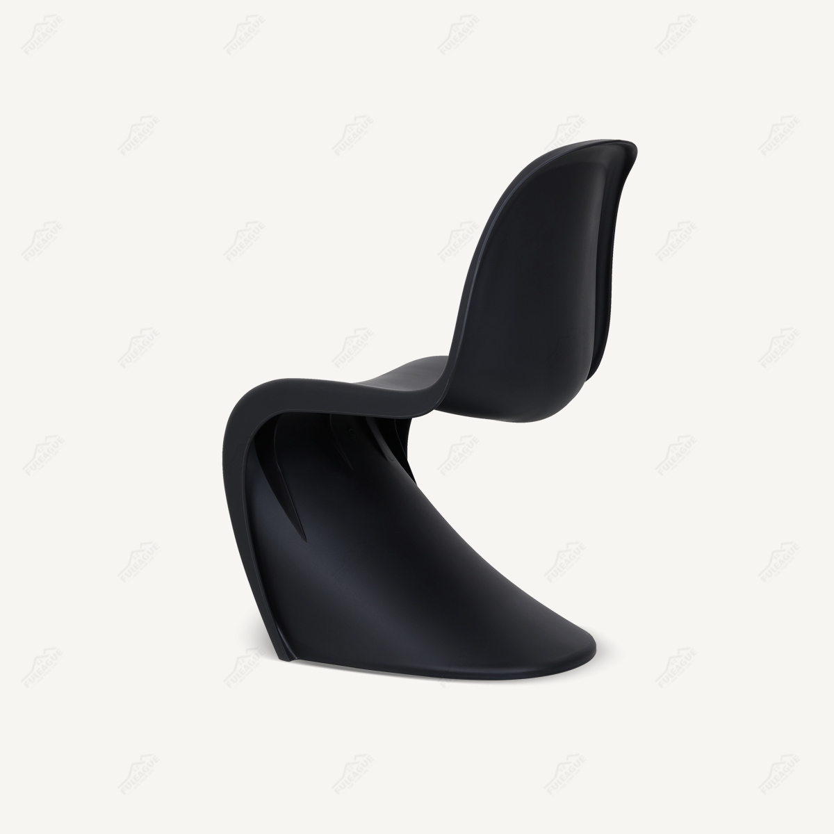 Plastic Back Chair ,Verner Panton Chair FXP052-PP (Set of 4)