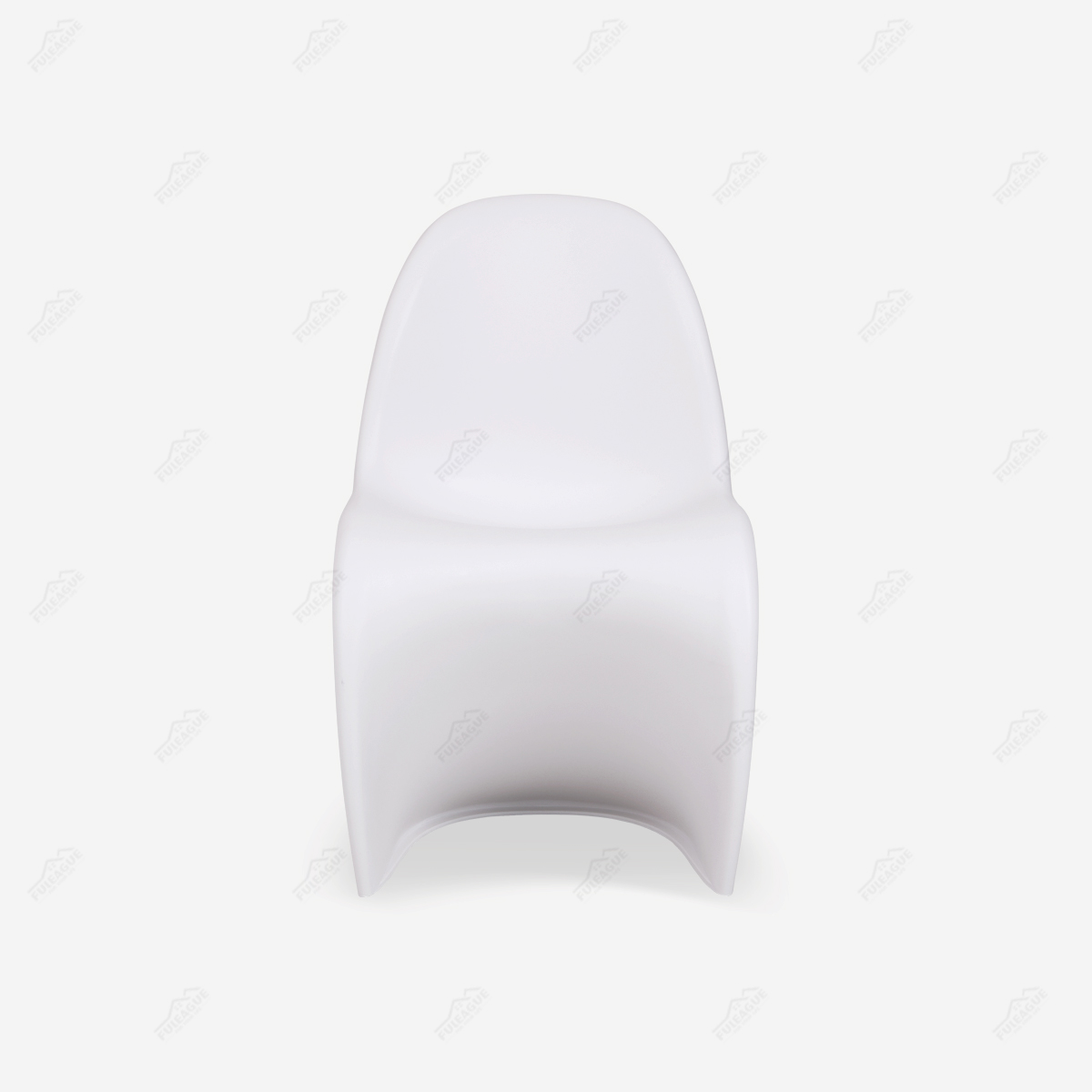 Plastic Back Chair ,Verner Panton Chair FXP052-PP (Set of 4)