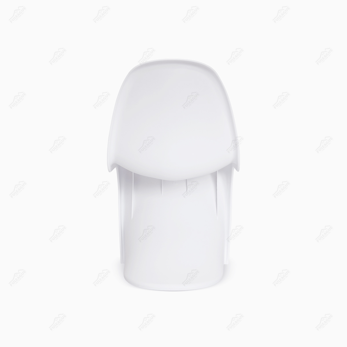 Plastic Back Chair ,Verner Panton Chair FXP052-PP (Set of 4)