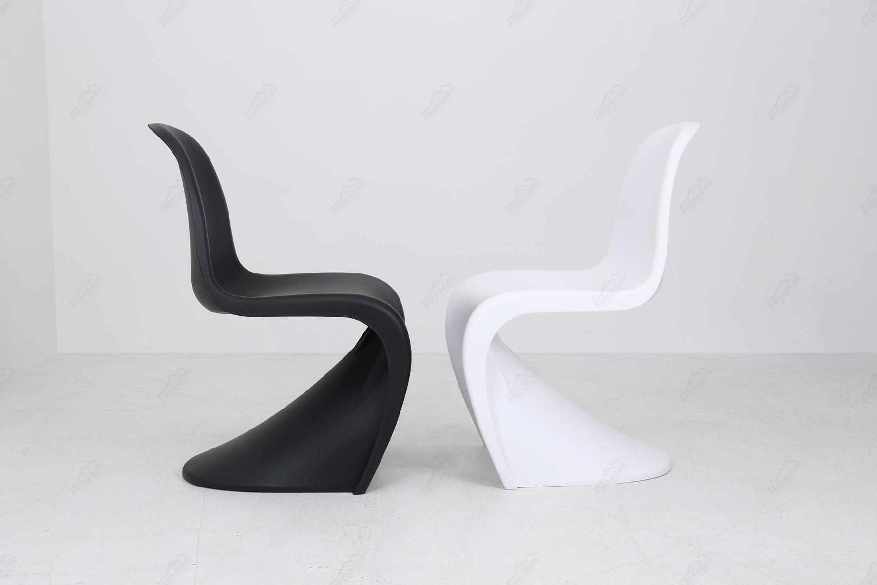 Fuleague plastic back chair of high quality online shopping