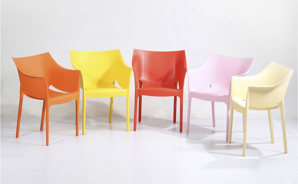 Fuleague coloured plastic dining chairs of high quality online shopping
