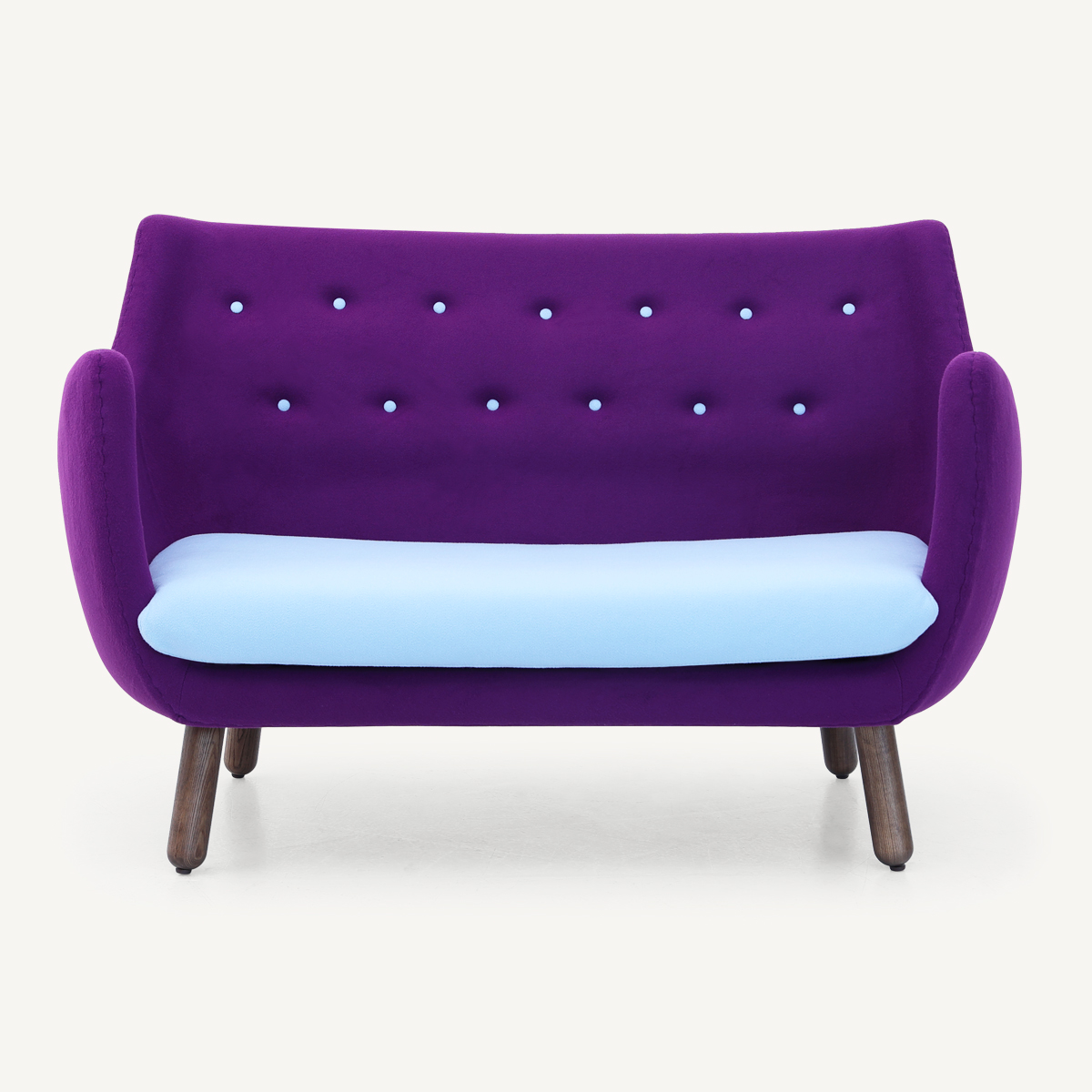 Poet Sofa Replica Small 2 Seater Fabric Sofa FA061-2S-F