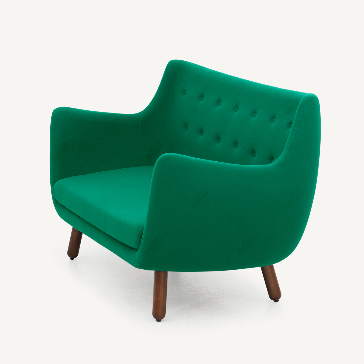 Poet Sofa Replica Small 2 Seater Fabric Sofa FA061-2S-F