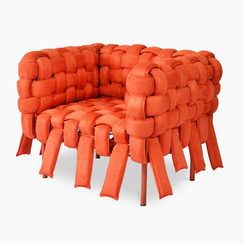 Poltrona Underconstruction Replica in Fabric FA364-1S-F