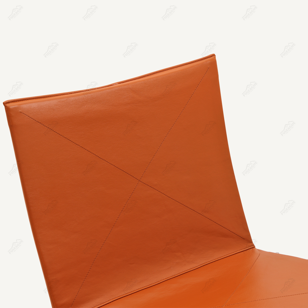 Poul Kjaerholm Chair In Genuine Leather FA222-Genuine Leather