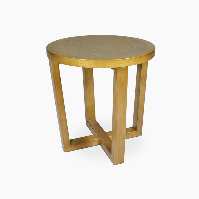 Round Wood Side Table FA113