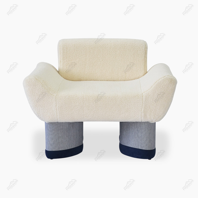 Smile Chair Replica by Giancarlo Valle in Fabric FA352-F