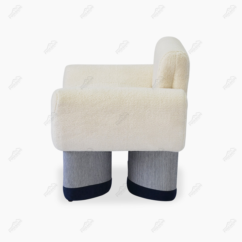 Smile Chair Replica by Giancarlo Valle in Fabric FA352-F