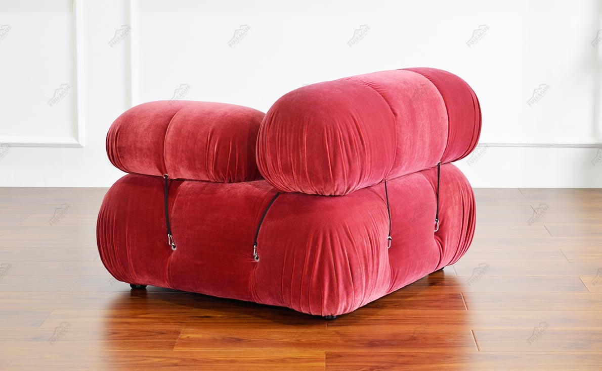 Fuleague Square Modular Sofa with left armrest FA350-L