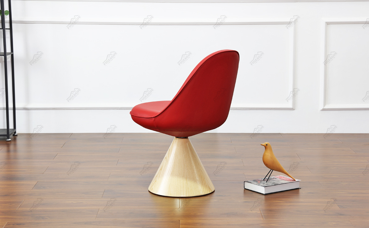 Fuleague swivel dining chair leather high quality FA368-ANL