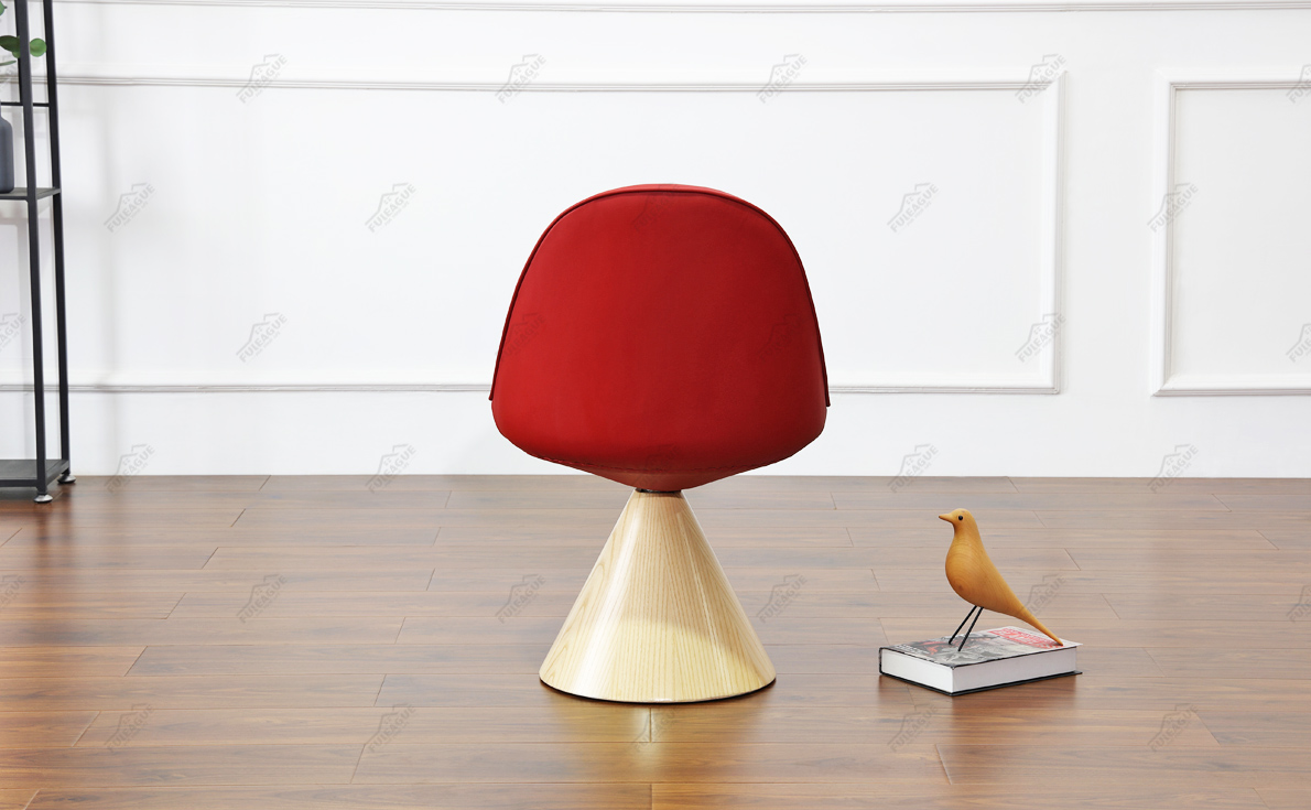 Fuleague leather swivel dining chairs FA368-ANL