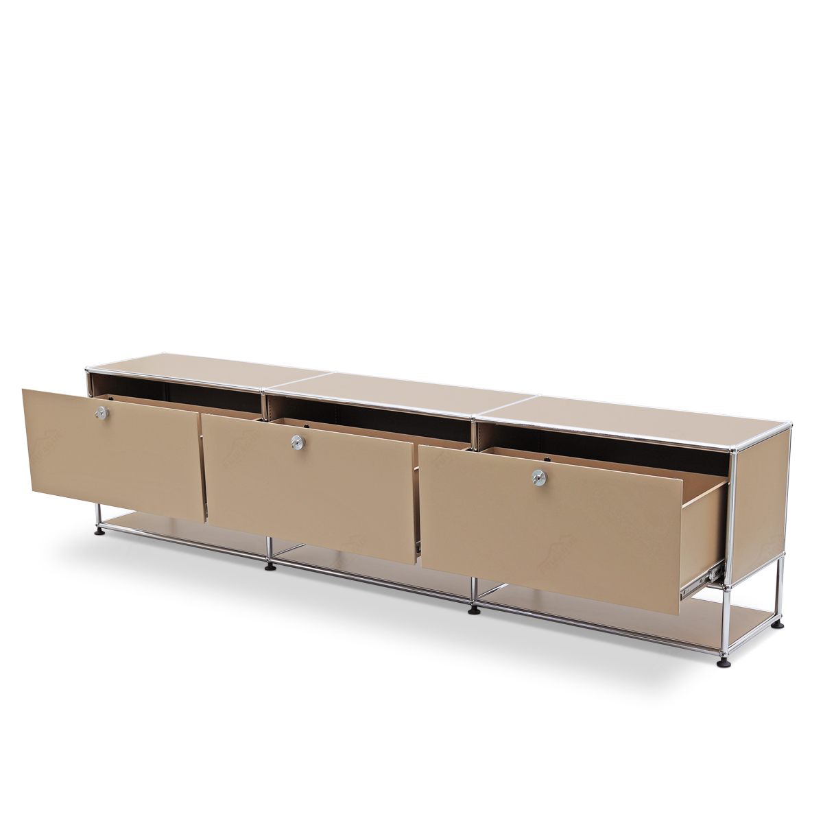 Tv Credenza Modern Media Cabinet FT089
