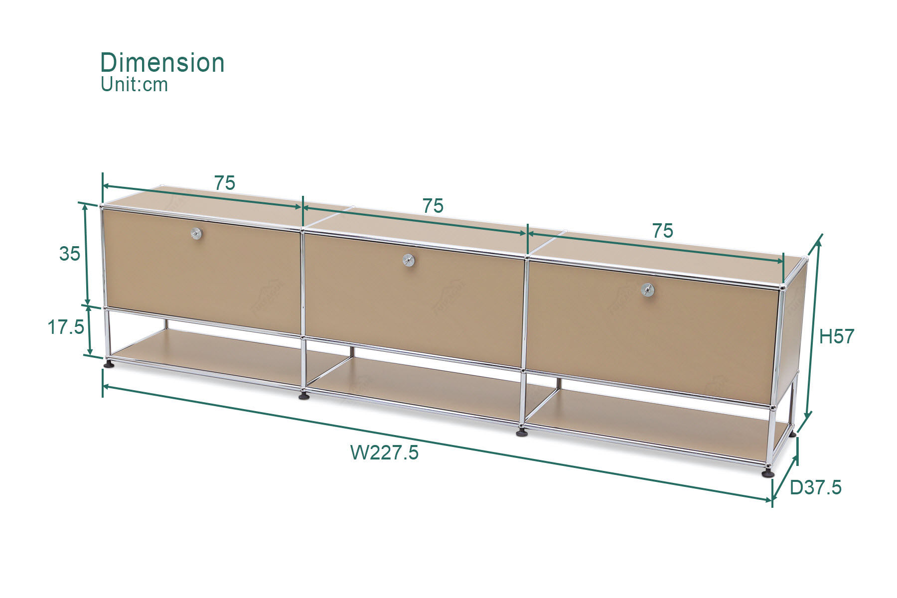 Mid Century Modern TV Stand
