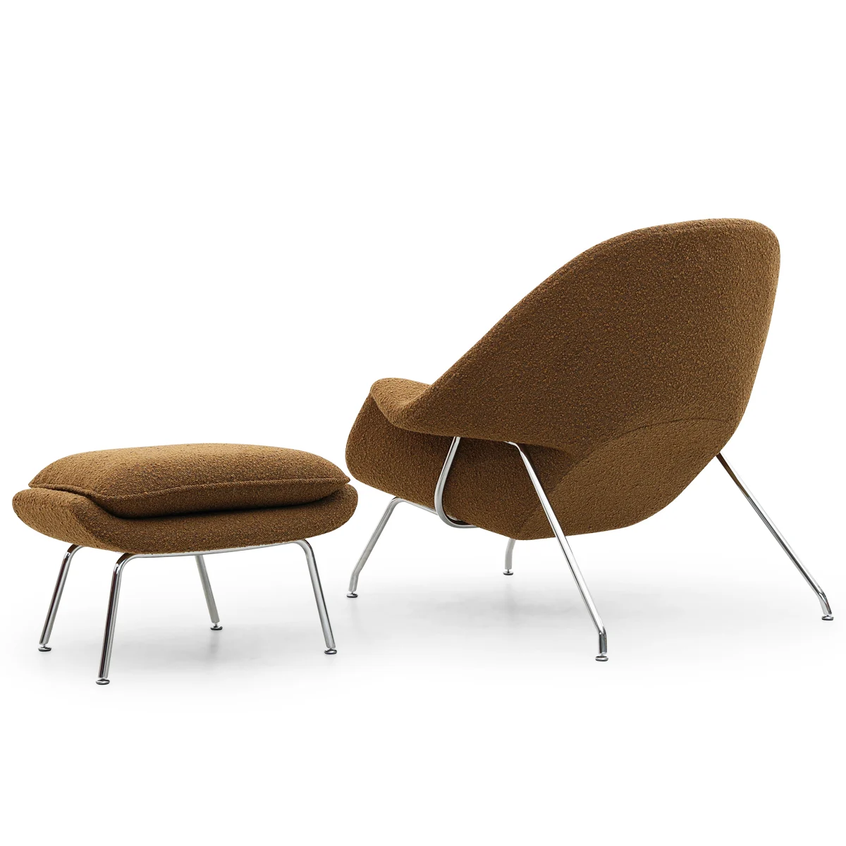 Womb Chair And Ottoman Replica in Fabric FA040-F